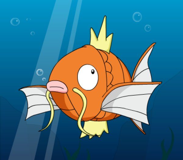 evolucion-de-magikarp-nadando